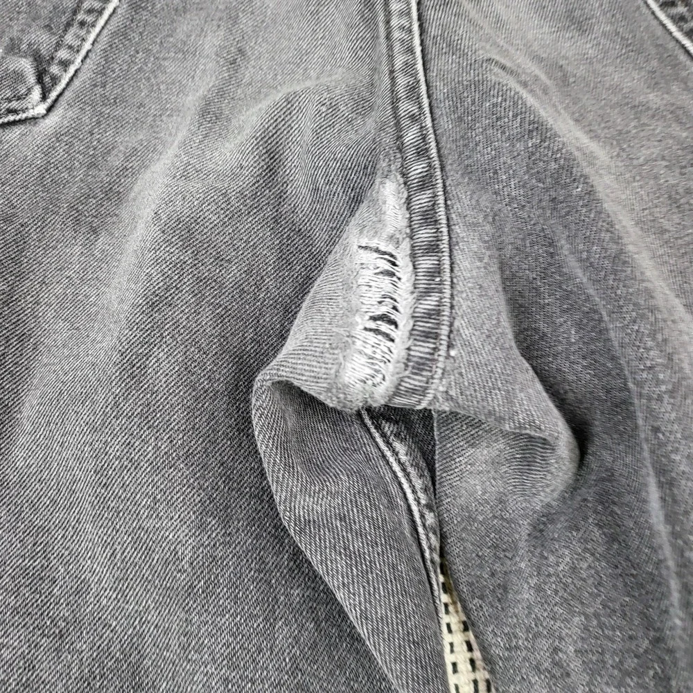 Levis 550 Jeans Mens 36x34 Gray Charcoal Wash Relaxed Tapered Denim Pants Casual